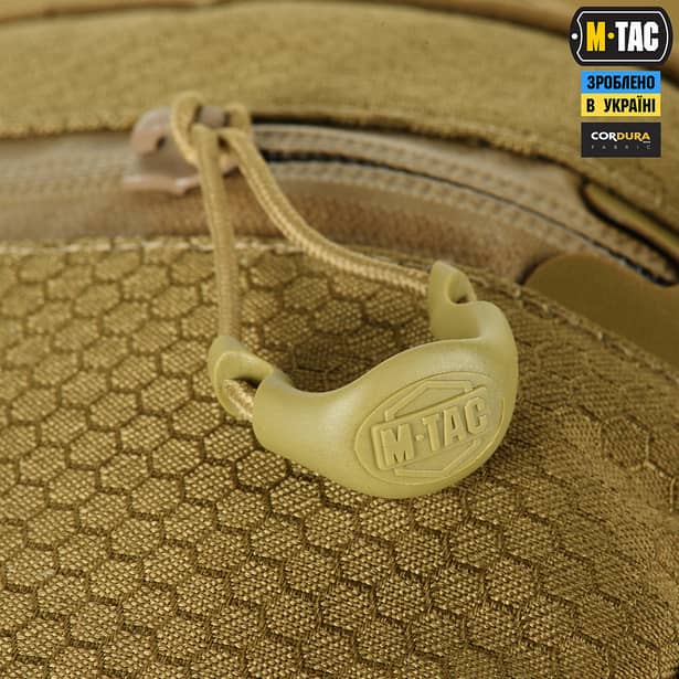 6 - Сумка через плече M-Tac Cross Bag Elite Hex. Койот