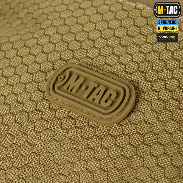 7 - Сумка через плече M-Tac Cross Bag Elite Hex. Койот