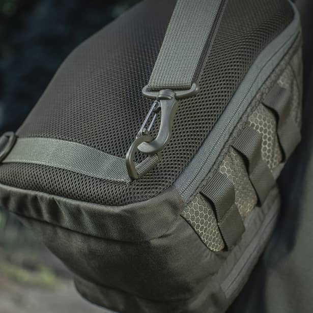 4 - Сумка через плече M-Tac Cross Bag Elite Hex. Олива