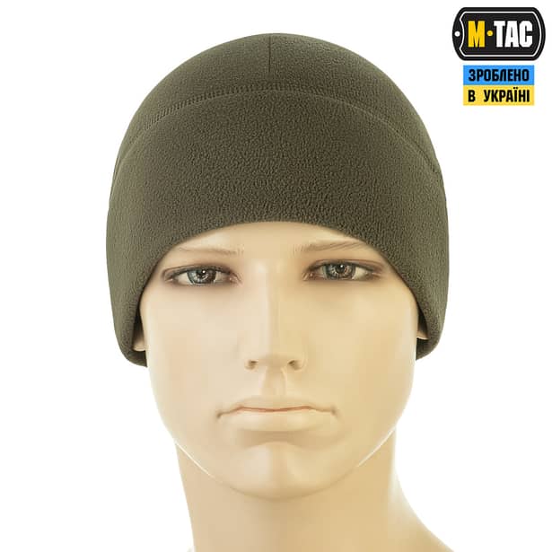 2 - Шапка флісова M-Tac Watch Cap Elite із Slimtex. Хакі