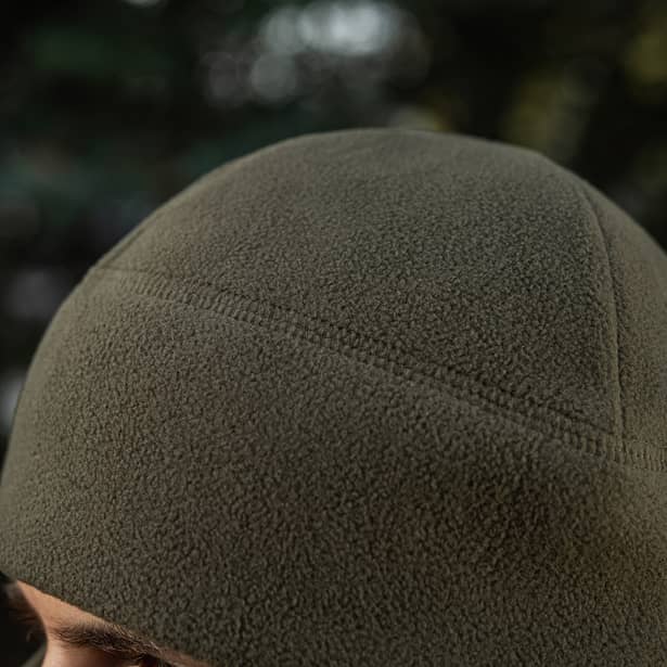 7 - Шапка флісова M-Tac Watch Cap Elite із Slimtex. Хакі