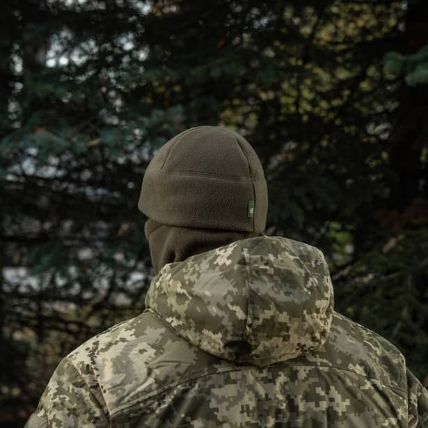 10 - Шапка флісова M-Tac Watch Cap Elite із Slimtex. Хакі