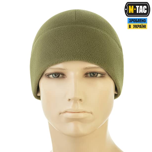 2 - Шапка флісова M-Tac Watch Cap Elite із Slimtex. Коричневий