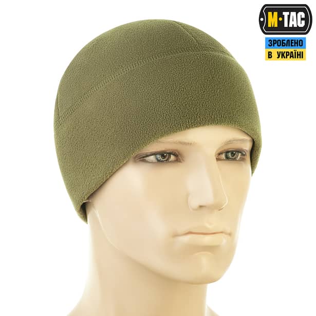 3 - Шапка флісова M-Tac Watch Cap Elite із Slimtex. Коричневий