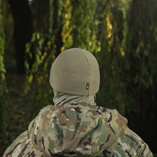 11 - Шапка флісова M-Tac Watch Cap Elite із Slimtex. Коричневий