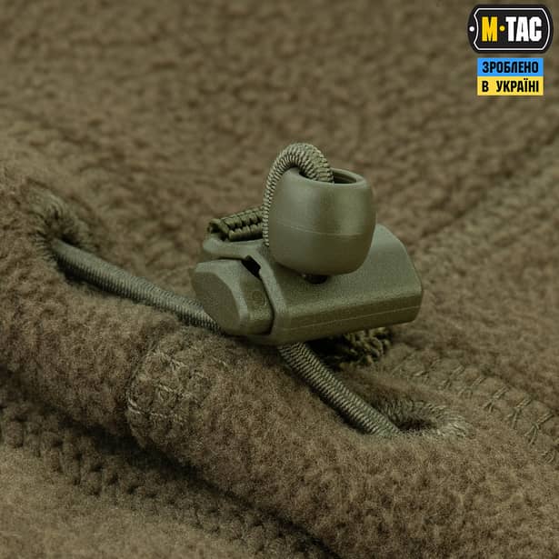 5 - Флісовий баф, шарф M-Tac Elite Fleece анатомічний з затяжкою. Олива