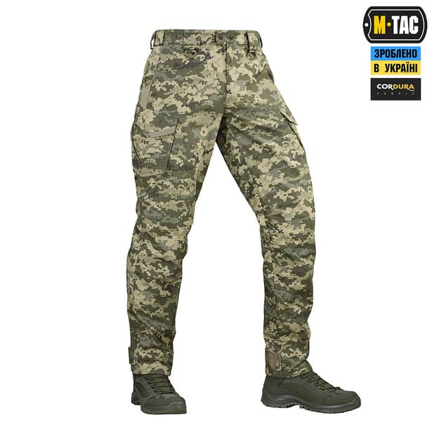 1 - Штаны M-Tac Aggressor Gen.II рип-стоп. Пиксель