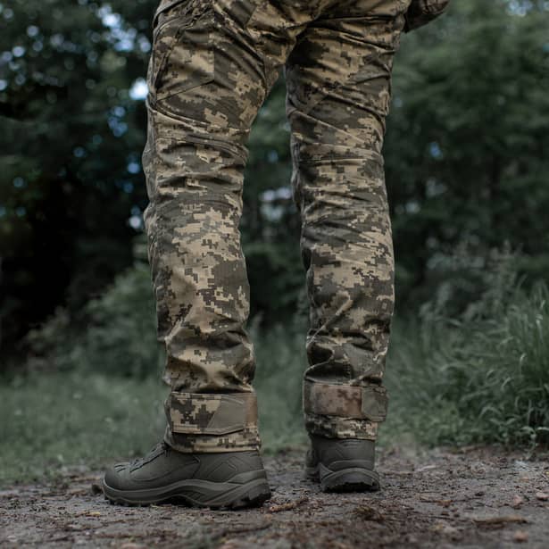 14 - Штаны M-Tac Aggressor Gen.II рип-стоп. Пиксель