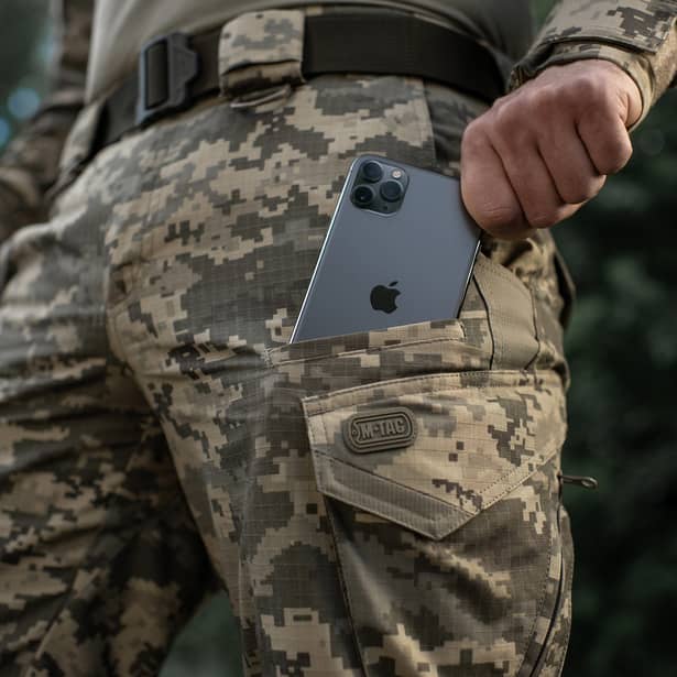 4 - Штаны M-Tac Aggressor Gen.II рип-стоп. Пиксель