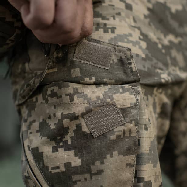 10 - Штаны M-Tac Aggressor Gen.II рип-стоп. Пиксель