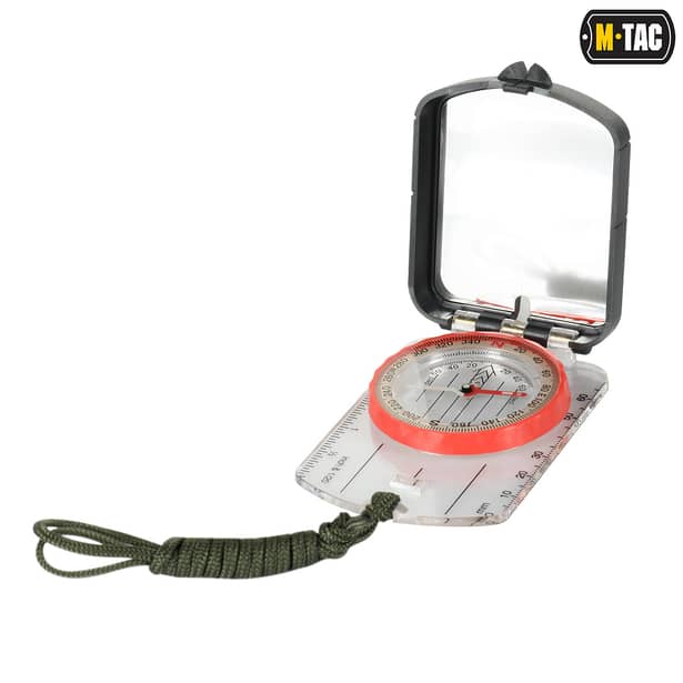 2 - Компас M-Tac для карт з дзеркалом, малий