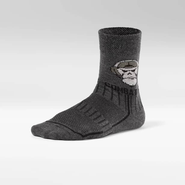 2 - Носки трекинговые Combatant Patrol Core Mid Summer. Серый