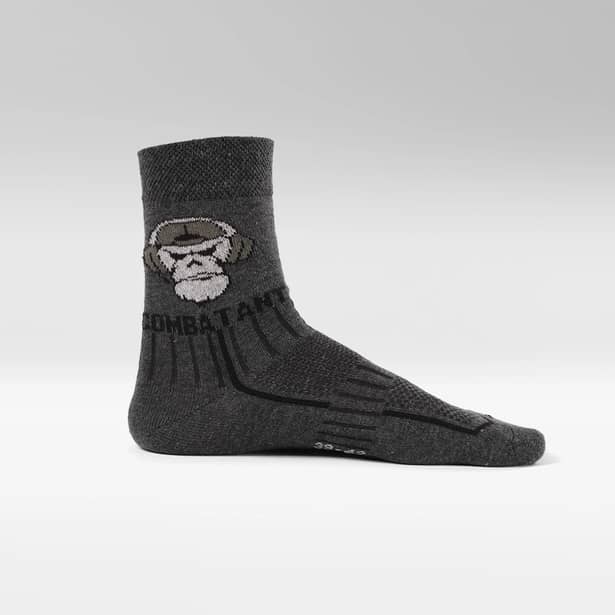 4 - Носки трекинговые Combatant Patrol Core Mid Summer. Серый