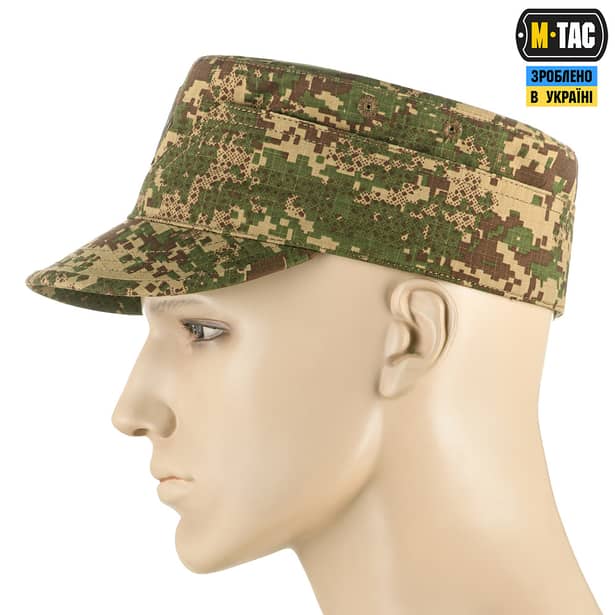 5 - Кепка-мазепинка M-Tac з гербом. Камуфляж НГУ (Хижак)