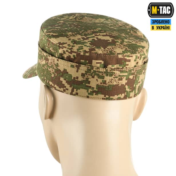 6 - Кепка-мазепинка M-Tac з гербом. Камуфляж НГУ (Хижак)