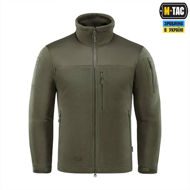 3 - Флісова кофта M-Tac Alpha Microfleece Gen.II. Колір Олива