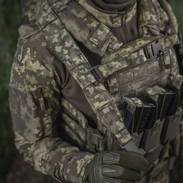 9 - Тактичний рюкзак M-Tac Sturm Elite 15л. Піксель