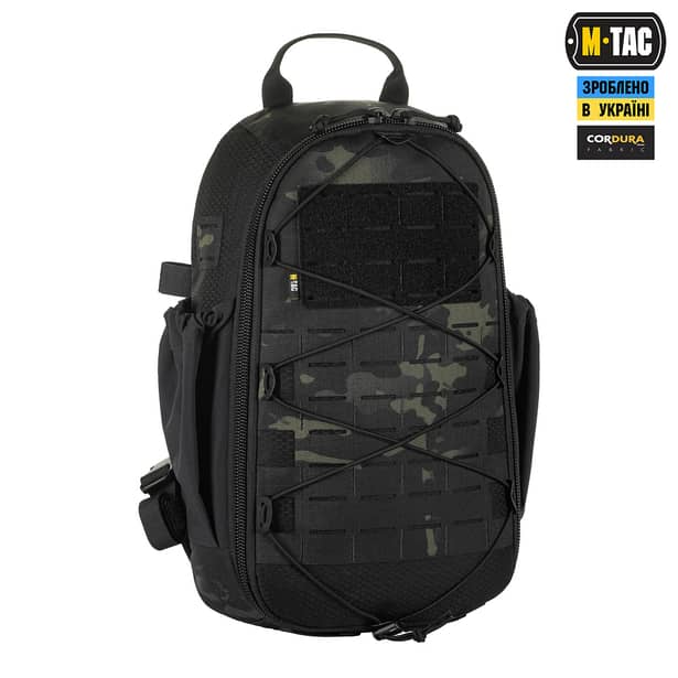 22 - Тактический рюкзак M-Tac Sturm Elite 15л. Черный мультикам