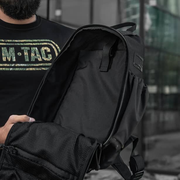 10 - Тактический рюкзак M-Tac Sturm Elite 15л. Черный мультикам