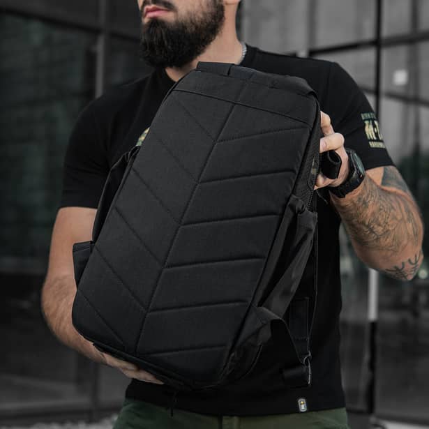 5 - Тактический рюкзак M-Tac Sturm Elite 15л. Черный мультикам