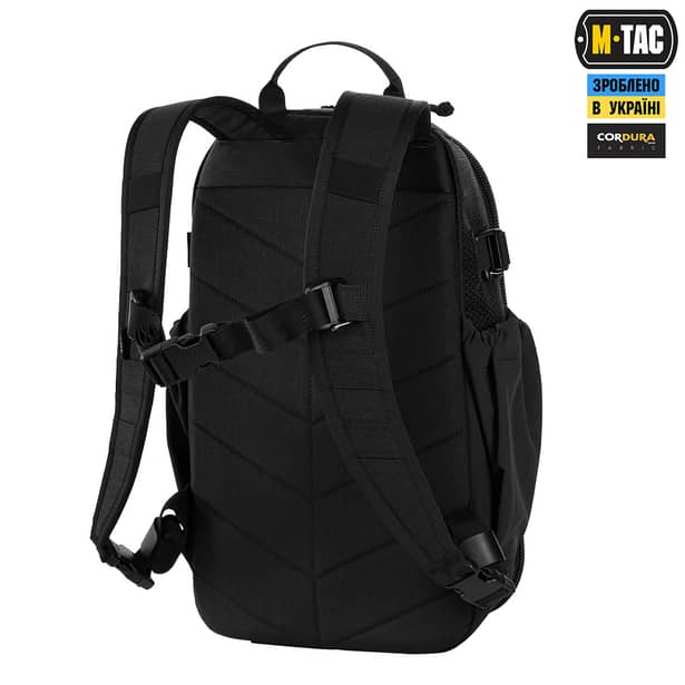 15 - Тактический рюкзак M-Tac Sturm Elite с эргономичными лямками. Черный