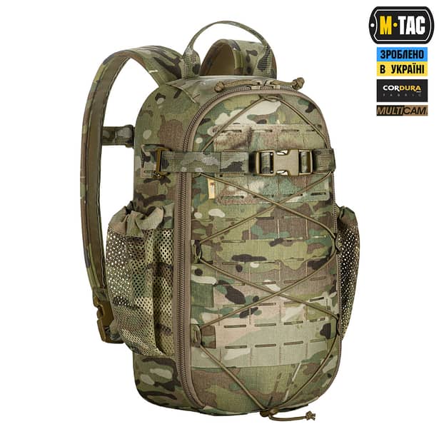 23 - Тактический рюкзак M-Tac Sturm Elite с эргономичными лямками. Мультикам