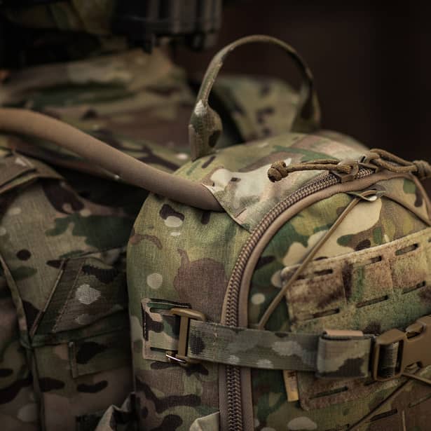 17 - Тактический рюкзак M-Tac Sturm Elite с эргономичными лямками. Мультикам