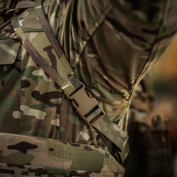 16 - Тактический рюкзак M-Tac Sturm Elite с эргономичными лямками. Мультикам