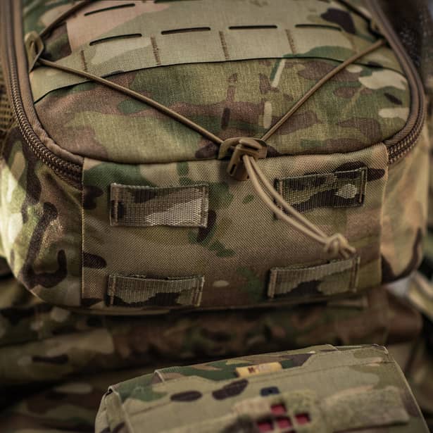 14 - Тактический рюкзак M-Tac Sturm Elite с эргономичными лямками. Мультикам