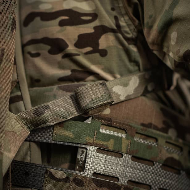 12 - Тактический рюкзак M-Tac Sturm Elite с эргономичными лямками. Мультикам