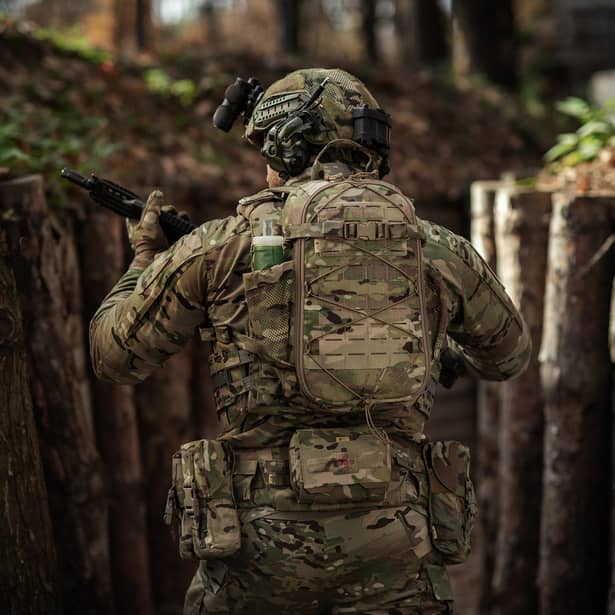 3 - Тактический рюкзак M-Tac Sturm Elite с эргономичными лямками. Мультикам