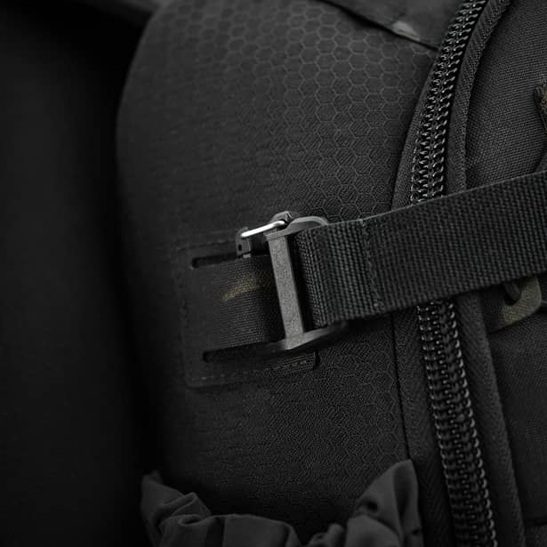 2 - Тактический рюкзак M-Tac Sturm Elite с эргономичными лямками. Черный мультикам