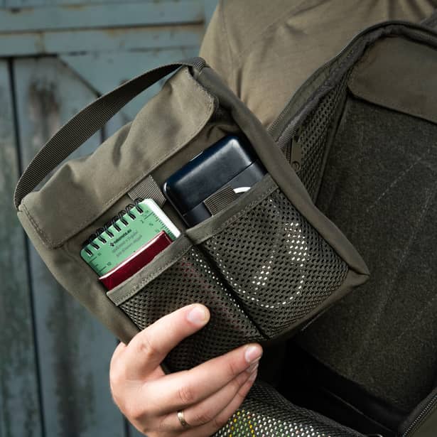 8 - Рюкзак M-Tac Armadillo c одной лямкой. Олива