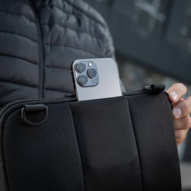 7 - Тактическая сумка M-Tac Admin Bag Medium Elite Hex с липучкой. Черный