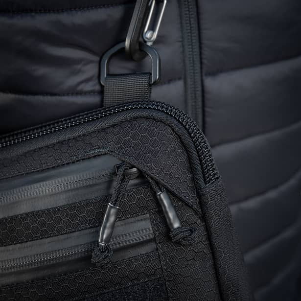 5 - Тактическая сумка M-Tac Admin Bag Medium Elite Hex с липучкой. Черный