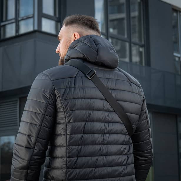 3 - Тактическая сумка M-Tac Admin Bag Medium Elite Hex с липучкой. Черный