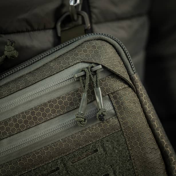 14 - Тактическая сумка M-Tac Admin Bag Medium Elite Hex с липучкой. Олива