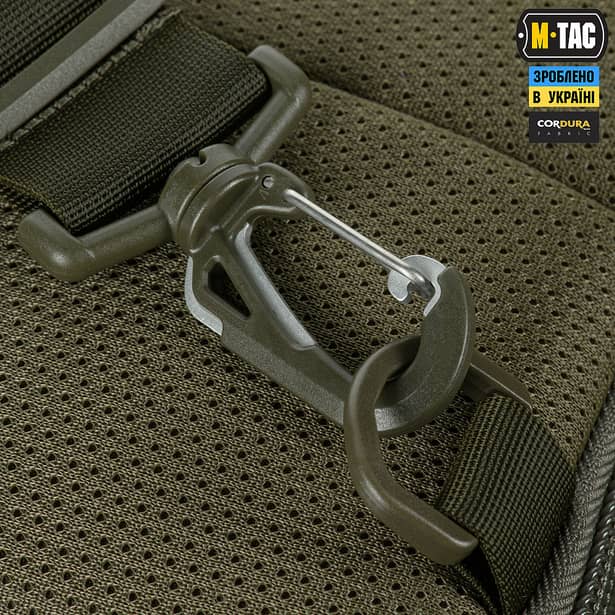12 - Тактическая сумка M-Tac Admin Bag Medium Elite Hex с липучкой. Олива