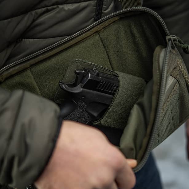 7 - Тактическая сумка M-Tac Admin Bag Medium Elite Hex с липучкой. Олива