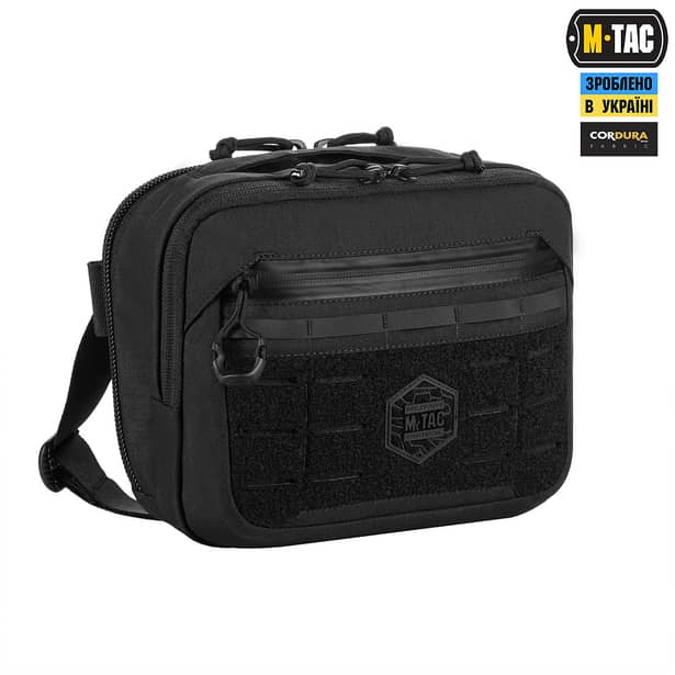 22 - Сумка через плечо M-Tac EDC Bag Elite. Черный