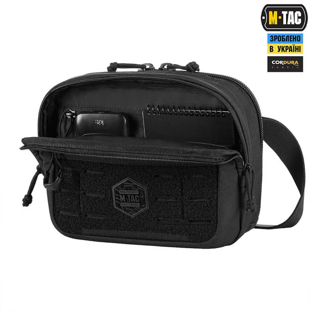 18 - Сумка через плечо M-Tac EDC Bag Elite. Черный