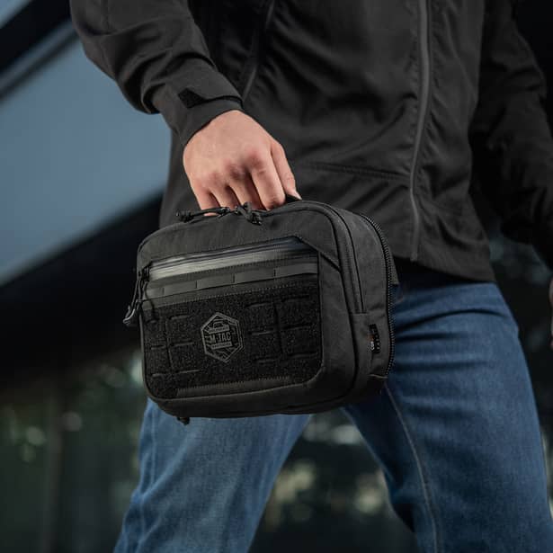 4 - Сумка через плечо M-Tac EDC Bag Elite. Черный