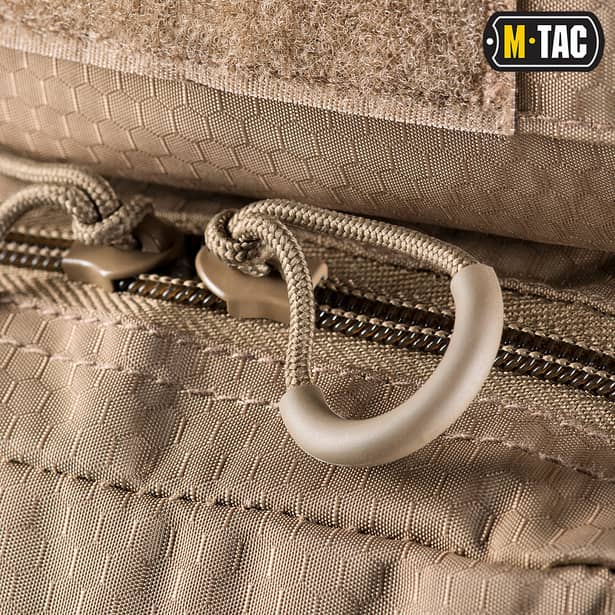 6 - Тактична сумка через плече M-Tac Urban Line City Hunter Hexagon. Койот
