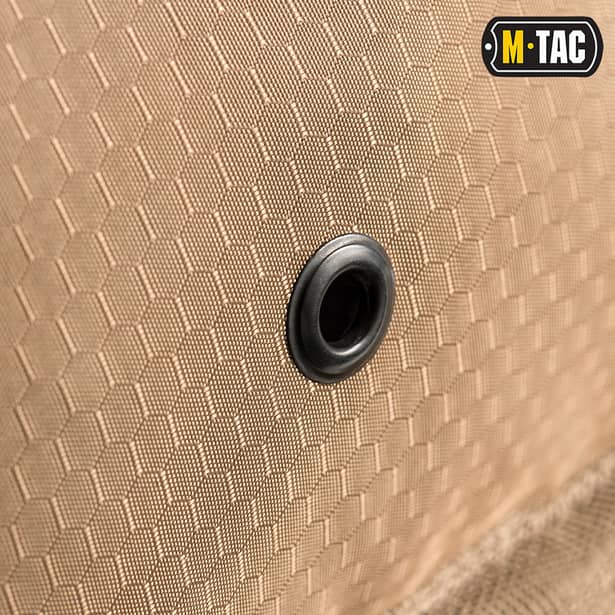 13 - Тактична сумка через плече M-Tac Urban Line City Hunter Hexagon. Койот