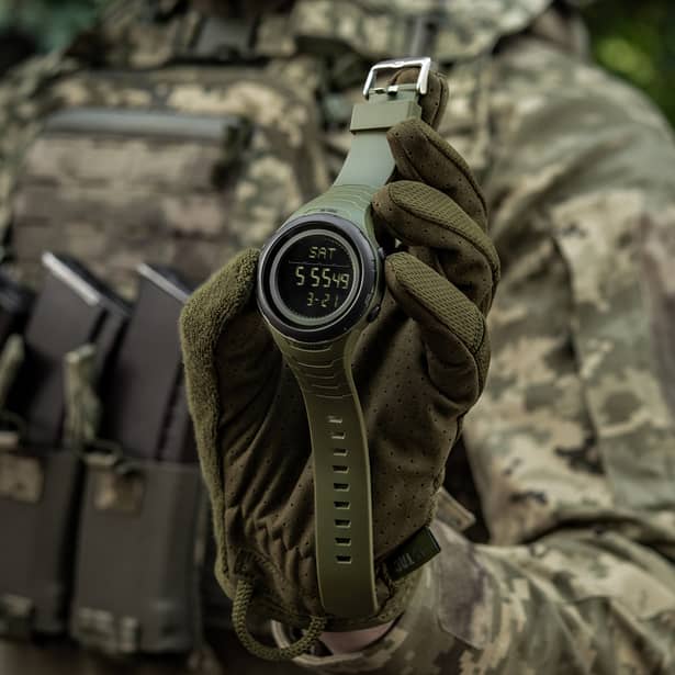 5 - Годинник тактичний M-Tac 2166. Олива