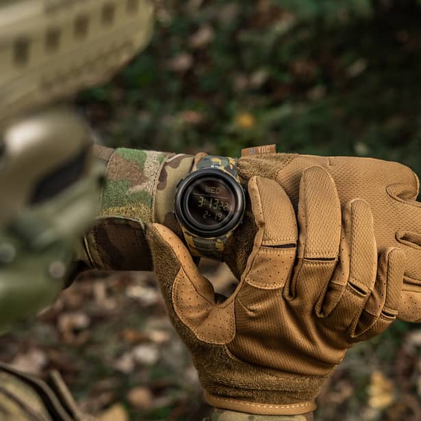 10 - Годинник тактичний M-Tac 2166. Камуфляж