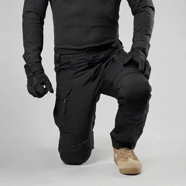 5 - Боевые штаны Combatant Striker Vanguard. Черный