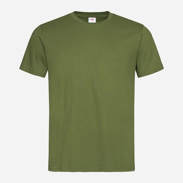 1 - Футболка мужская Stedman Classic-T хлопок. Олива