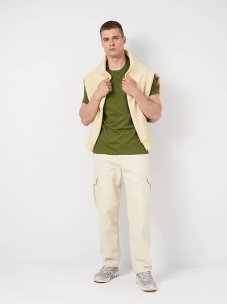 6 - Футболка мужская Stedman Classic-T хлопок. Олива