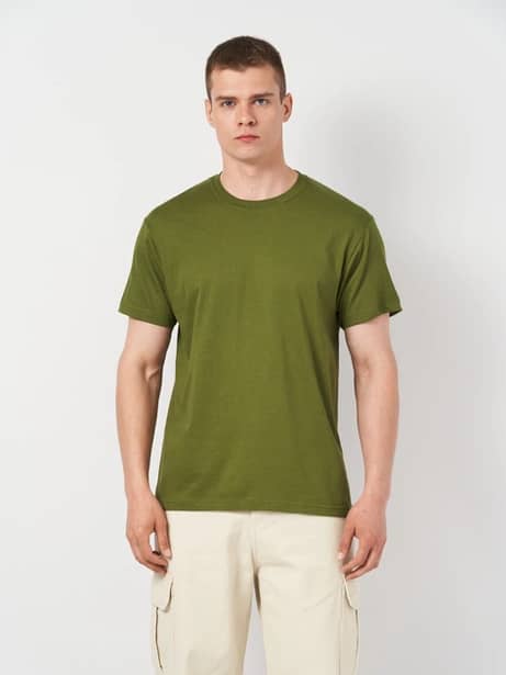 4 - Футболка мужская Stedman Classic-T хлопок. Олива